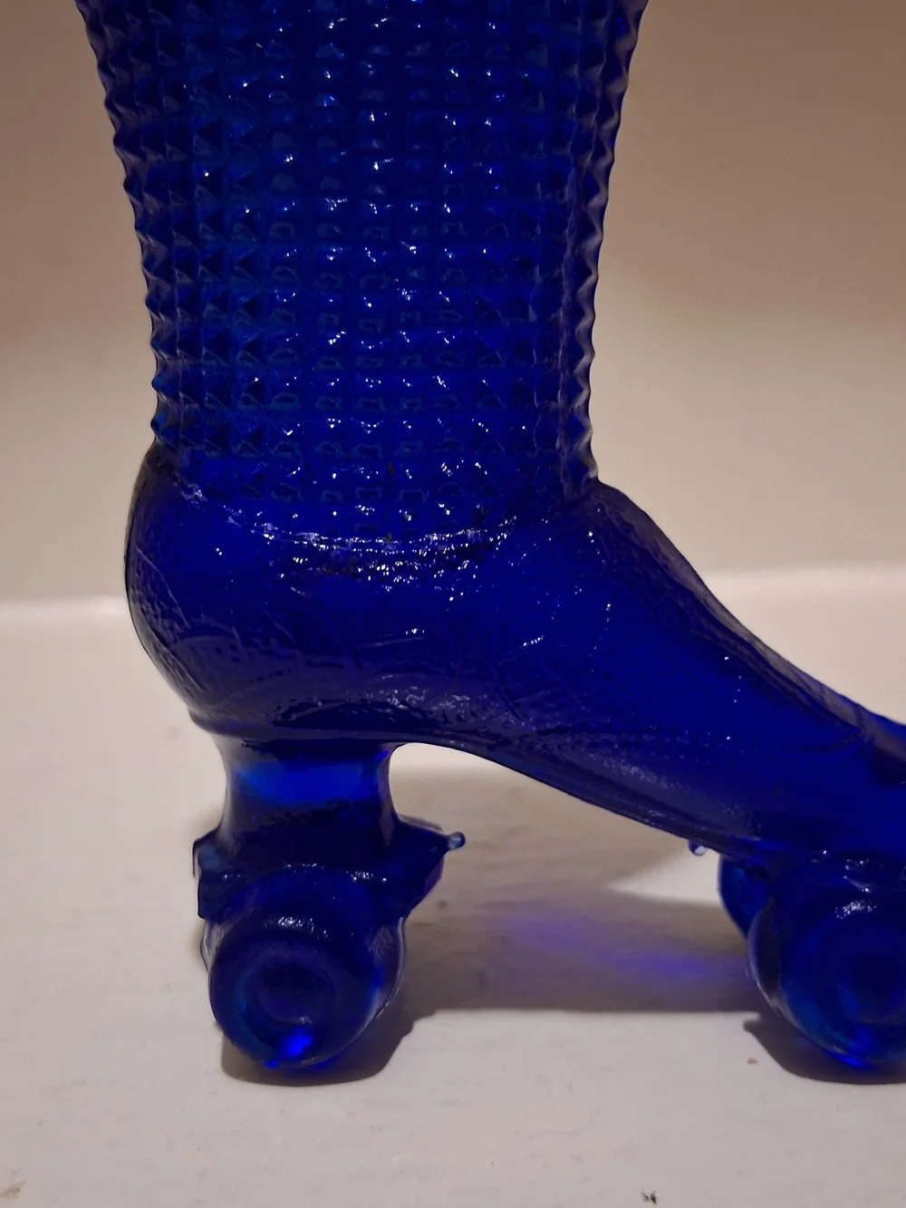 Vintage Degenhart Hobnail Victorian Roller Skate Boot